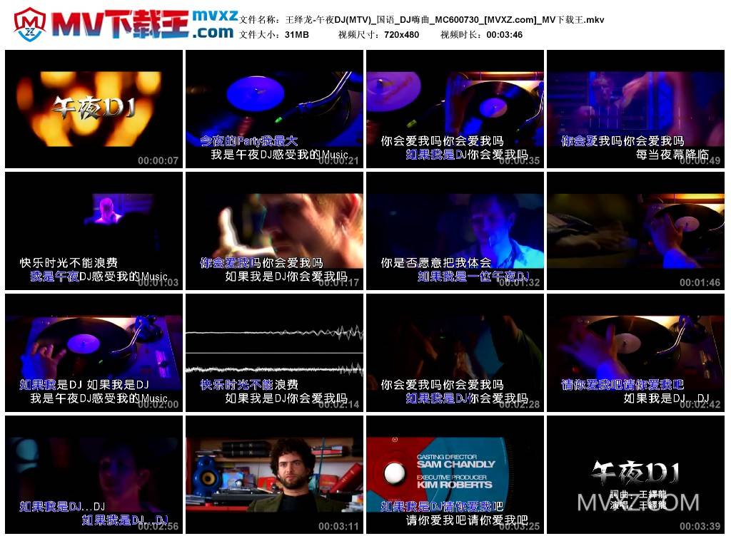 王绎龙-午夜DJ(MTV)_国语_DJ嗨曲_MC600730